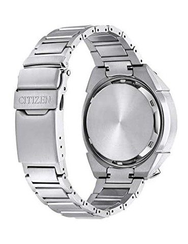 Citizen Men's Watch - Bull Head Super Titanium Eco-Drive 43mm Silver - 0 2
