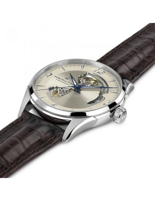 Hamilton Men's Jazzmaster Open Heart 42mm Watch - 0