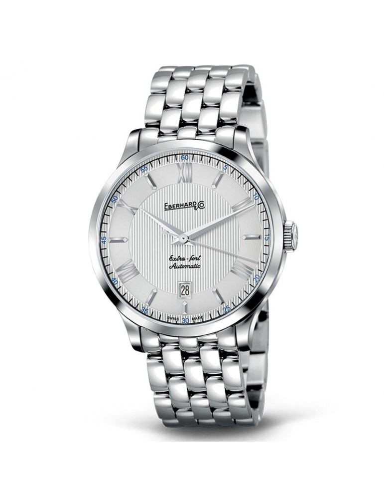 Orologio Eberhard Uomo - Extra-Fort Automatic 40mm Argentè - 41029.5
