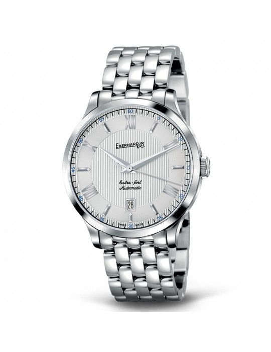 Eberhard Men's Watch - Extra-Fort Silver 40mm Automatic - 0