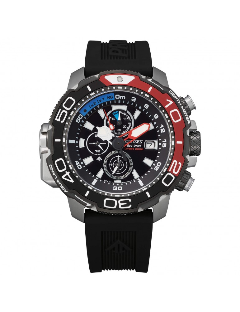 Citizen Men's Watch Promaster Aqualand Chrono Eco Drive 50mm