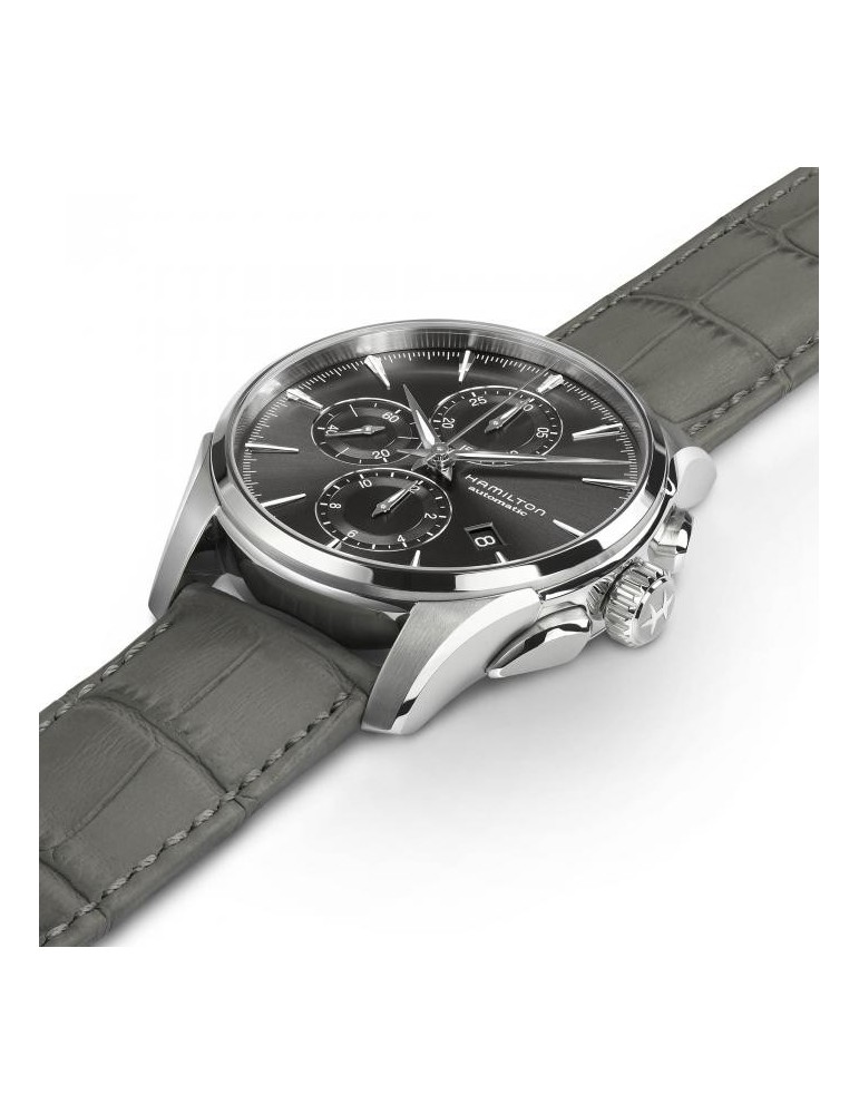 Orologio Hamilton - Jazzmaster Auto Chrono 42mm Grigio - H32586881