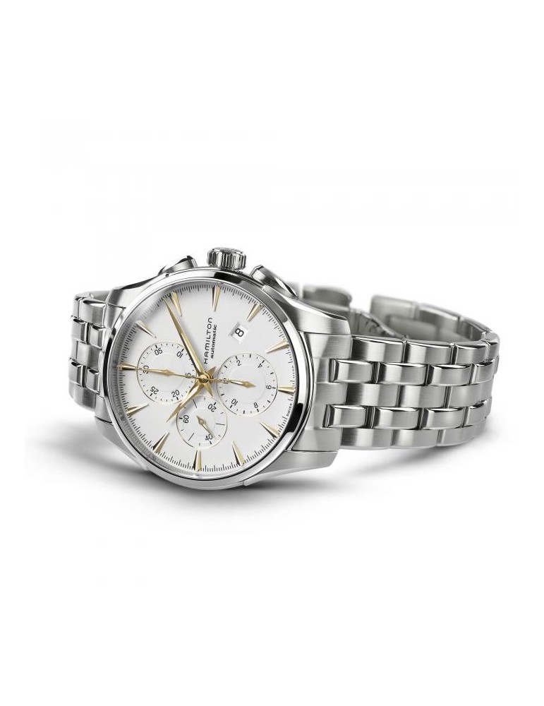 Orologio Hamilton Uomo - Jazzmaster Auto Chrono 42mm Bianco - H32586111
