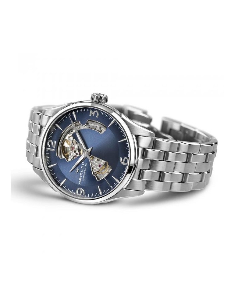 Hamilton Jazzmaster Open Heart Auto 42mm Blue Men's Watch - 0