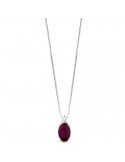 Pendente Lelune Diamonds - Oro - Diamanti - Rubino - LDPLRB46003