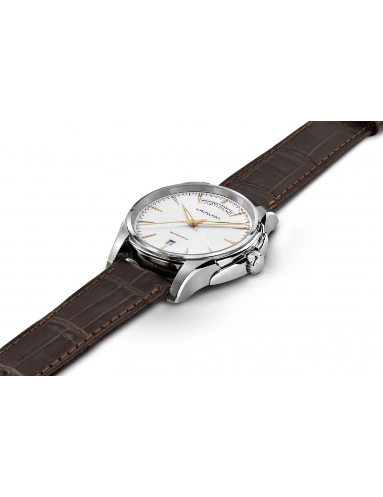 Orologio Hamilton - Jazzmaster Day Date Auto 40mm Bianco - H32505511
