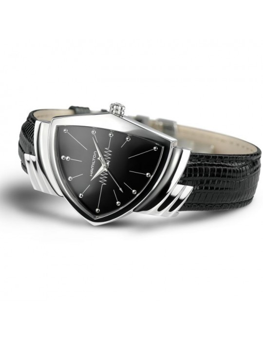 Hamilton Men's Watch - Ventura 32 x 50 mm Black Quartz - 0