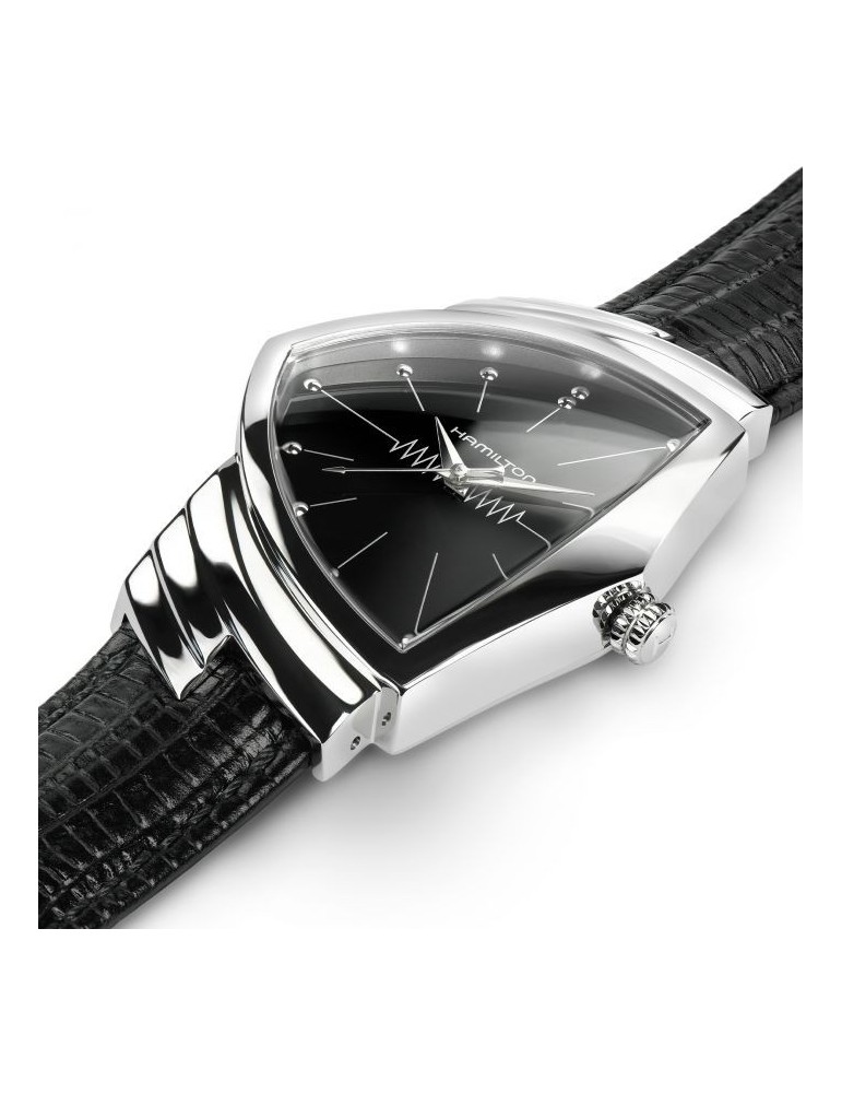 Hamilton Men's Watch - Ventura 32 x 50 mm Black Quartz - 0