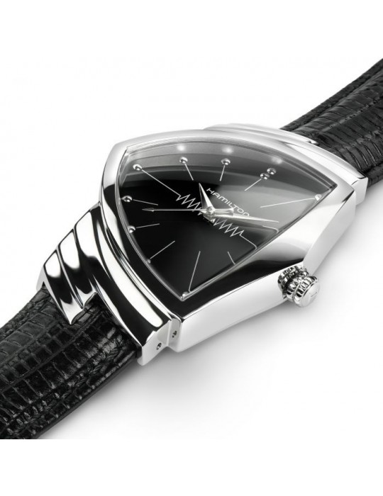 Hamilton Men's Watch - Ventura 32 x 50 mm Black Quartz - 0