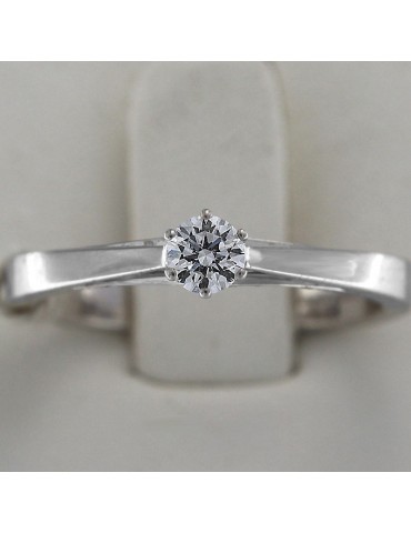 Giorgio Visconti Solitaire Ring with Diamond for Women - 0 2