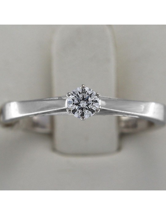 Anello Giorgio Visconti Solitario con Diamante da Donna - 0