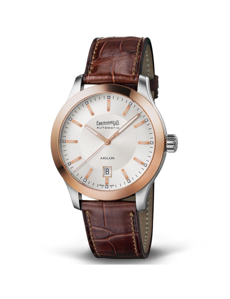 Eberhard Aiglon Grande Taille Men's 41mm White Watch - 0