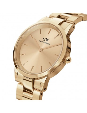 Daniel Wellington Woman's Watch - Iconic Link Unitone 28mm Gold - 0 2