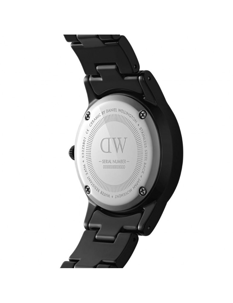 Daniel Wellington Woman's Watch - Iconic Link Ceramic 32mm Black - 0