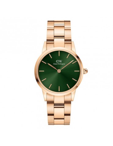 Orologio Daniel Wellington- Iconic Link Emerald 28mm Verde- DW00100421