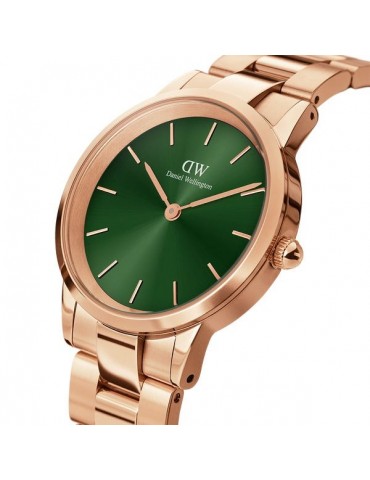 Daniel Wellington Woman's Watch - Iconic Link Emerald 28mm Green - 0 2