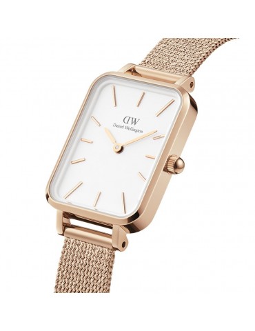 Daniel Wellington Woman's Watch - Pressed Melrose 20x26mm White - 0 2