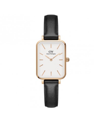 Daniel Wellington Woman's Watch - Pressed Sheffield 20x26mm White - 0