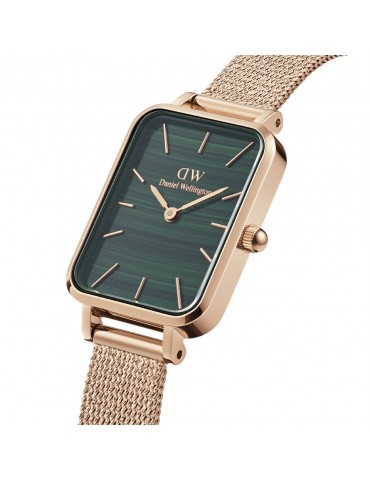 Daniel Wellington Woman's Watch - Quadro Pressed Melrose 20x26mm Green - 0 2