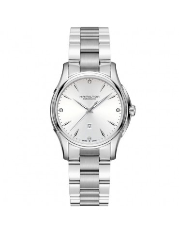 Hamilton Woman's Watch - Jazzmaster Automatic 34mm Silver with Diamonds - 0