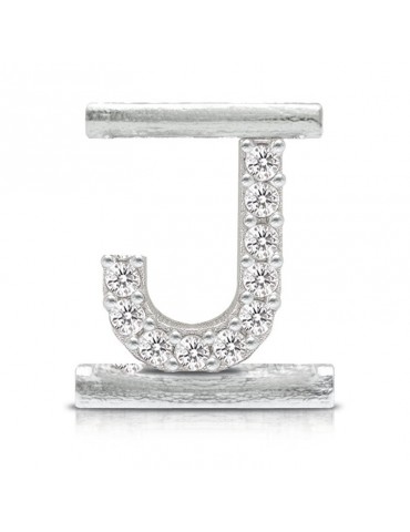 Charm Lettera J - Bracciale Eleonora Giordani - Argento 925% - EG0010