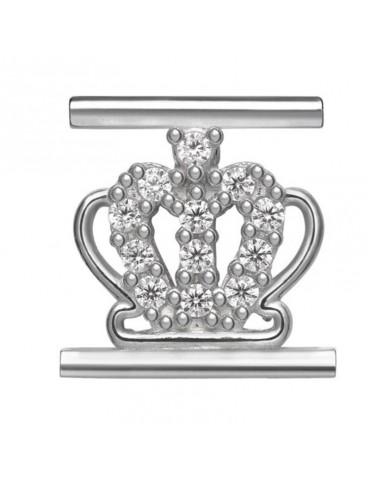 Charm Corona - Bracciale Eleonora Giordani - Argento 925% - EG0054
