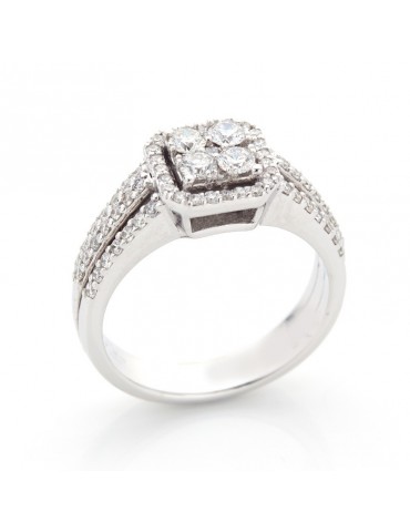 Anello Buonocore Engage con Diamanti da Donna - 0