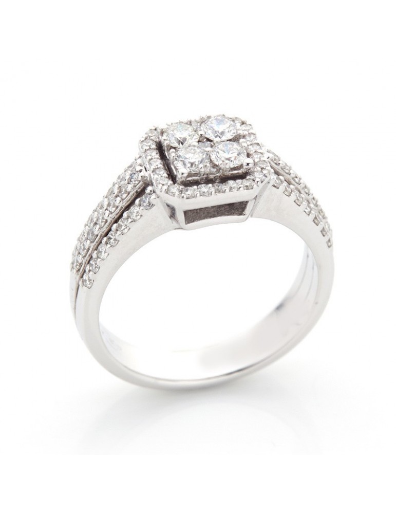 Anello Buonocore Engage con Diamanti da Donna - 0