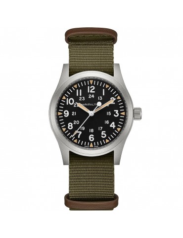 Hamilton Men's Watch - Khaki Field Mechanical Automatic 42mm Black - 0