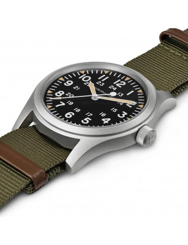 Hamilton Men's Watch - Khaki Field Mechanical Automatic 42mm Black - 0 2