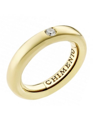 Chimento Woman's Ring - Forever Stack Me 01 in 18K Yellow Gold with Natural Diamonds - 0