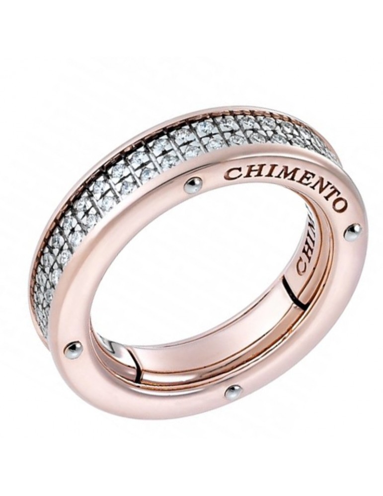 Anello Chimento - Forever Aeternitas - Oro - Diamanti - 1AUA012B16140