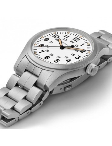 Hamilton Men's Watch - Khaki Field Mechanical 42mm White - 0 2