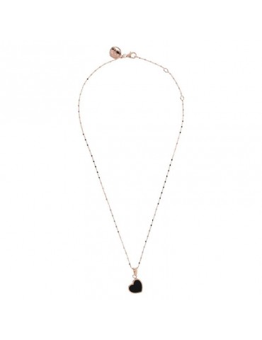 Collana Bronzallure - Alba - Pendente Cuore - Onice Nero - WSBZ01892BO 2