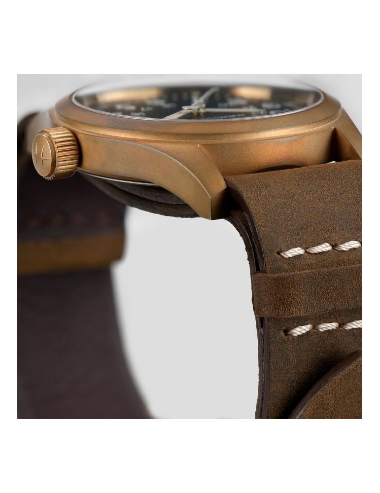 Orologio Hamilton- Khaki Field Mechanical Bronze -38mm Nero -H69459530