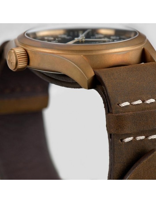 Orologio Hamilton- Khaki Field Mechanical Bronze -38mm Nero -H69459530