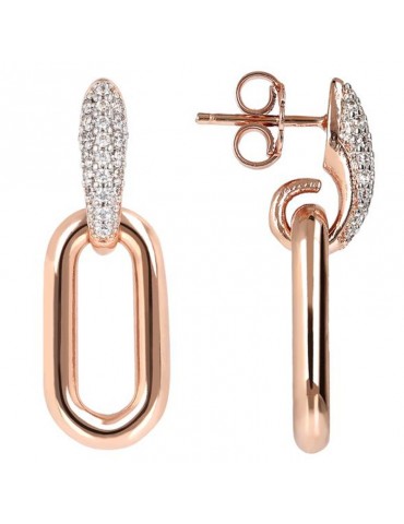 Orecchini Bronzallure - Altissima - Pendenti - Pavè Zirconi -WSBZ01889 2