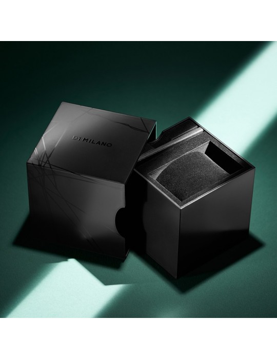 D1 Milano Man's Watch - Polycarbon Gloaming 40.5mm Black and Rose Gold - 0