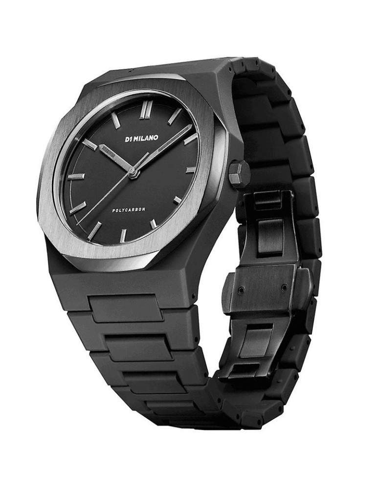Orologio D1 Milano - Polycarbon Space Grey 40,5mm Nero - Gun - PCBJ13