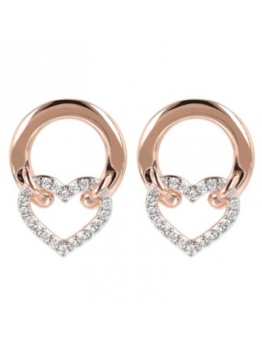 Orecchini Bronzallure - Altissima - Cuore - Cubic Zirconia - WSBZ01873