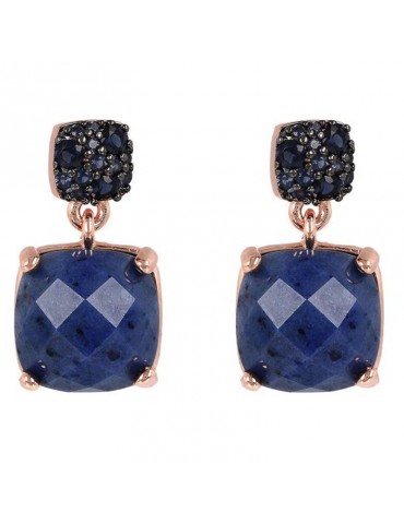 Orecchini Bronzallure - Preziosa Pendenti - Dumortierite -WSBZ01760DUM