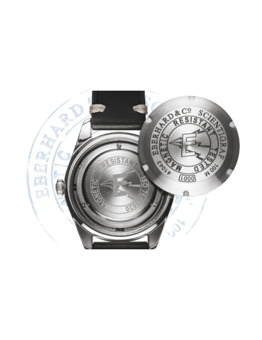 Eberhard Men's Watch - Scientigraf Automatic 41 mm Black Orange - 0 2