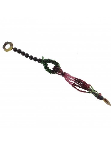Bracciale Rajola Galileo con Granato e Tormalina da Donna - 0