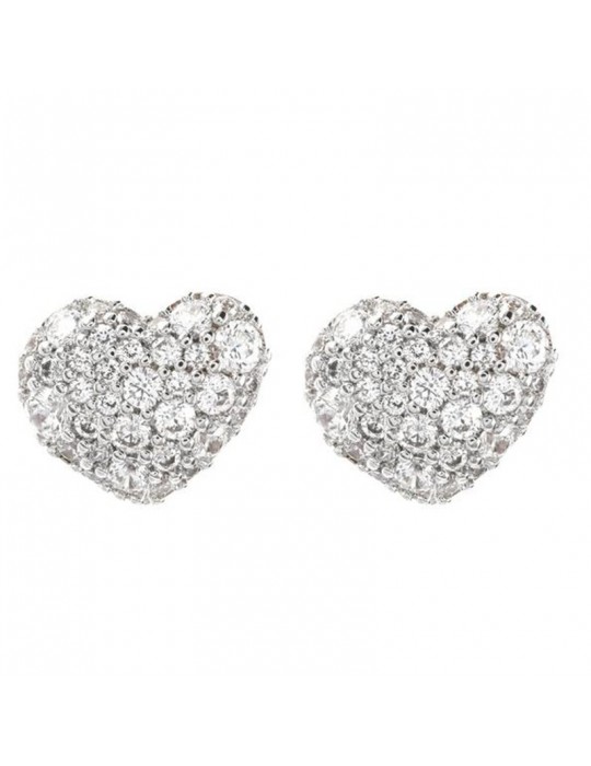 Orecchini Bronzallure - Altissima Lobo Cuore - Zirconi - WSBZ01199WR