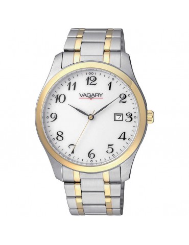 Orologio Vagary Donna -Timeless Tempo e Data 39mm Bianco - IH5-031-11