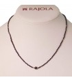 Rajola Woman's Necklace - Alex with Black Spinel and Onyx - 0