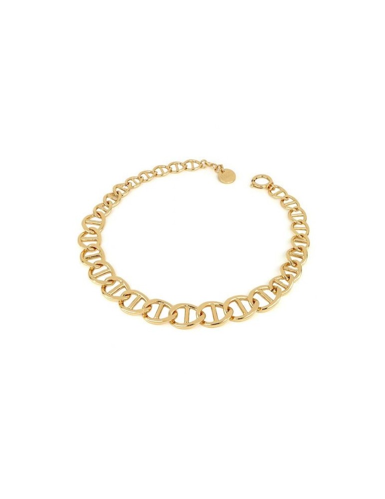 Collana Unoaerre - Traversino - Bronzo Dorato - Catena 43cm - EXH5084G