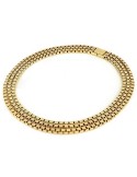 Unoaerre Woman's Necklace - Gilded Bronze Venetian Chain 42 cm - 0