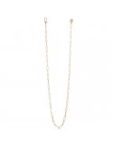 Collana Unoaerre - Bronzo Rosa - Catena Paper Clip 93cm - EXH4874R
