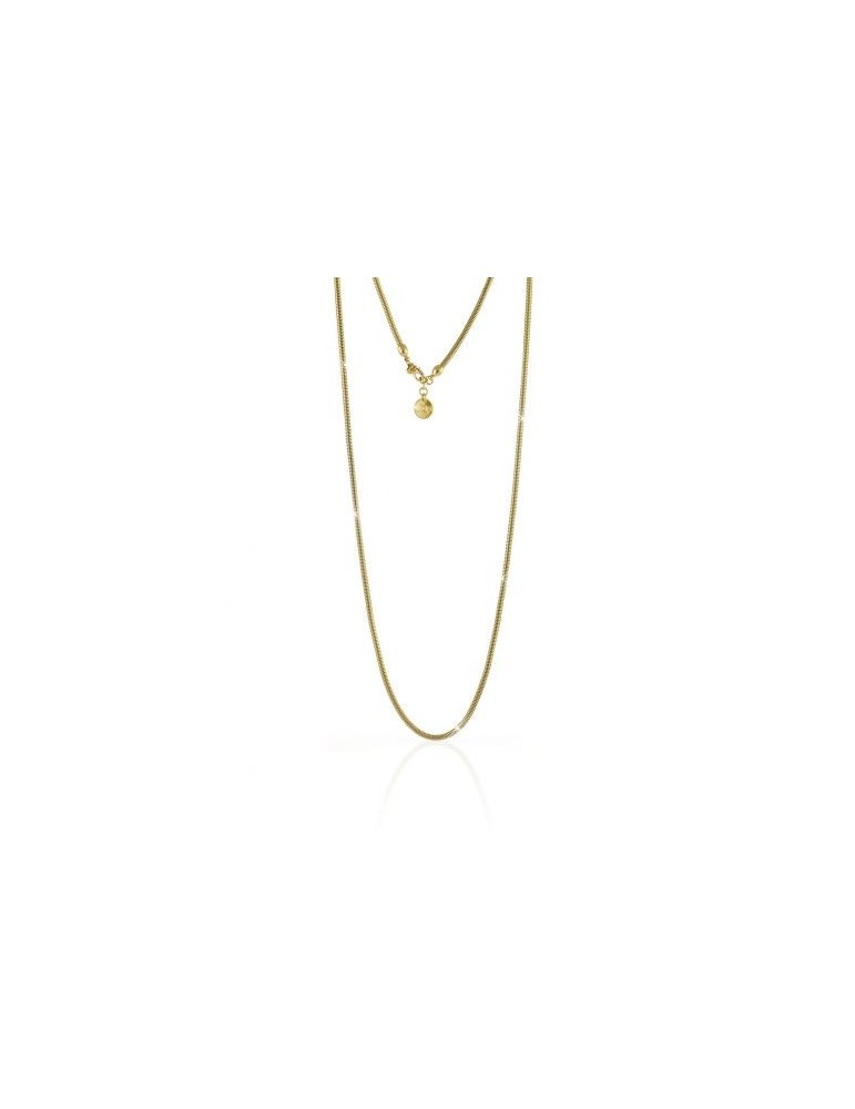Unoaerre Necklace Woman - in Golden Bronze with Souris Tubular Chain 92cm - 0